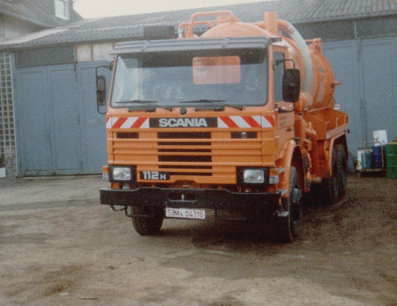 Scania Saug- und Spülfahrzeug